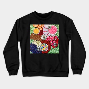 Spring Charcuterie Board Crewneck Sweatshirt